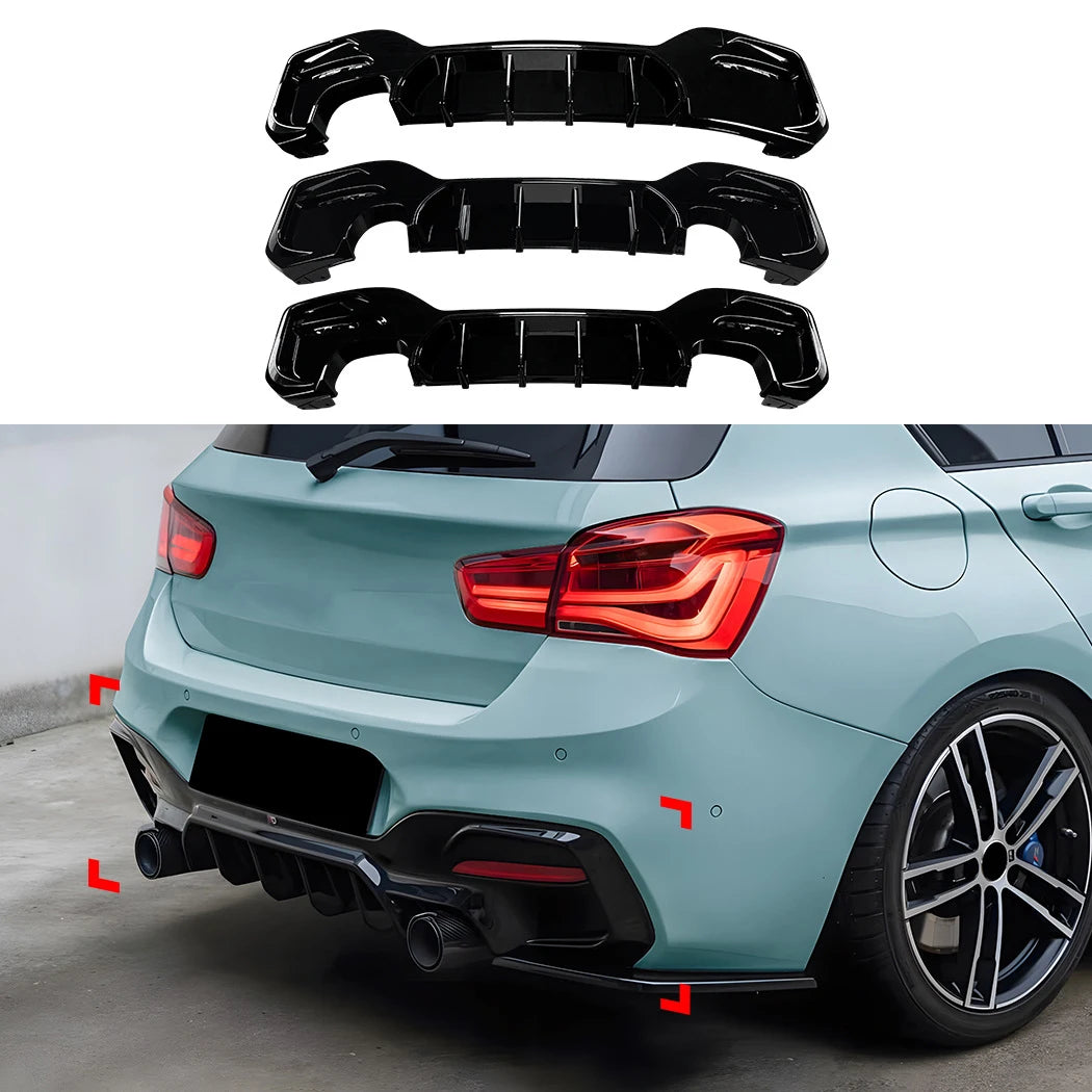 Diffuseur Arrière Sport – BMW Série 1 F20/F21 LCI M Sport 2015-2019
