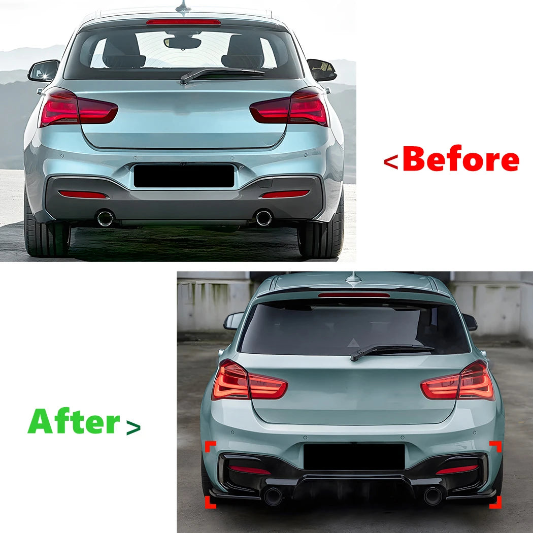 Diffuseur Arrière Sport – BMW Série 1 F20/F21 LCI M Sport 2015-2019