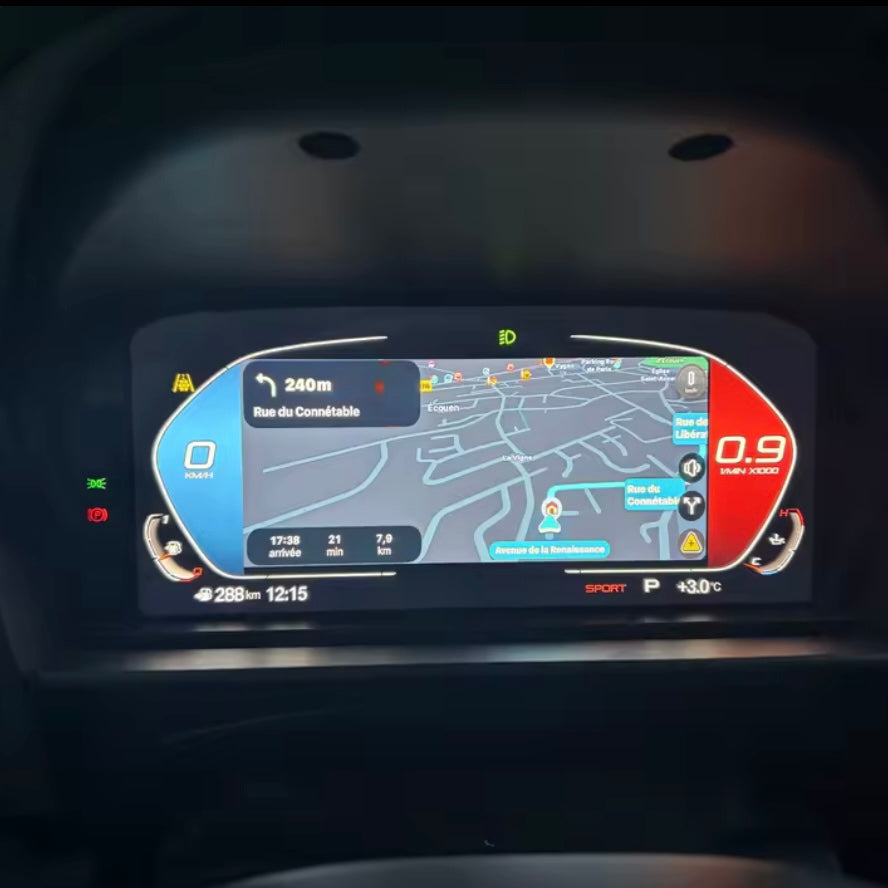 Compteur Digital avec CarPlay – BMW Série 1 F20/F21